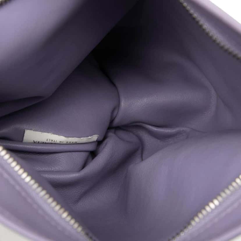 Bottega Veneta Mini Calfskin BV Twist Bag Purple Leather Very good condition - Model View