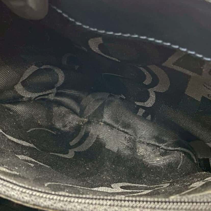 Salvatore Ferragamo Canvas Vara Bow Bucket Bag Blue Canvas Good condition - Model View