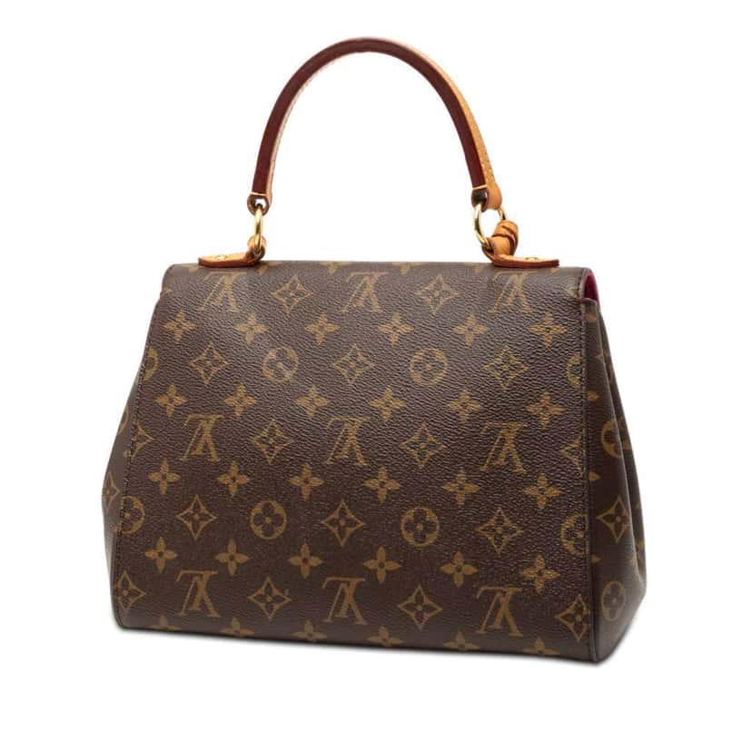 Louis Vuitton Monogram Cluny BB Brown Good condition - Back View