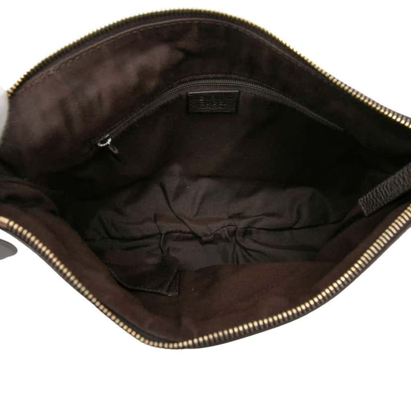 Gucci GG Crystal Abbey D Ring Crossbody Brown Canvas Very good condition - Model View