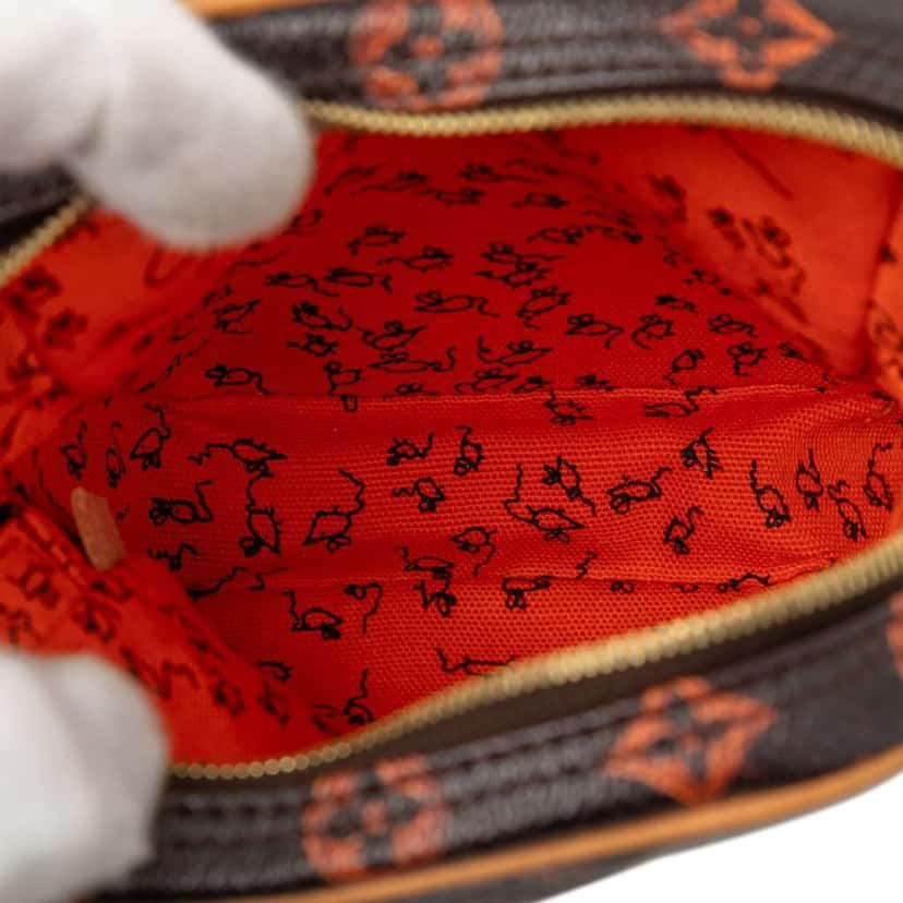 Louis Vuitton Grace Coddington Catogram Paname PM Brown Very good condition - Model View