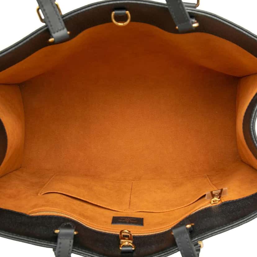 Louis Vuitton Monogram Empreinte Onthego GM Black Leather Very good condition - Model View