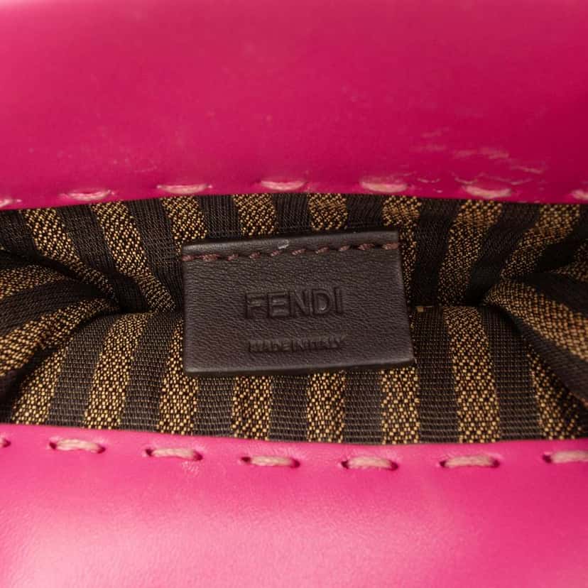 Fendi Mini Leather Sunshine Shopper Tote Pink Leather Very good condition - Box View
