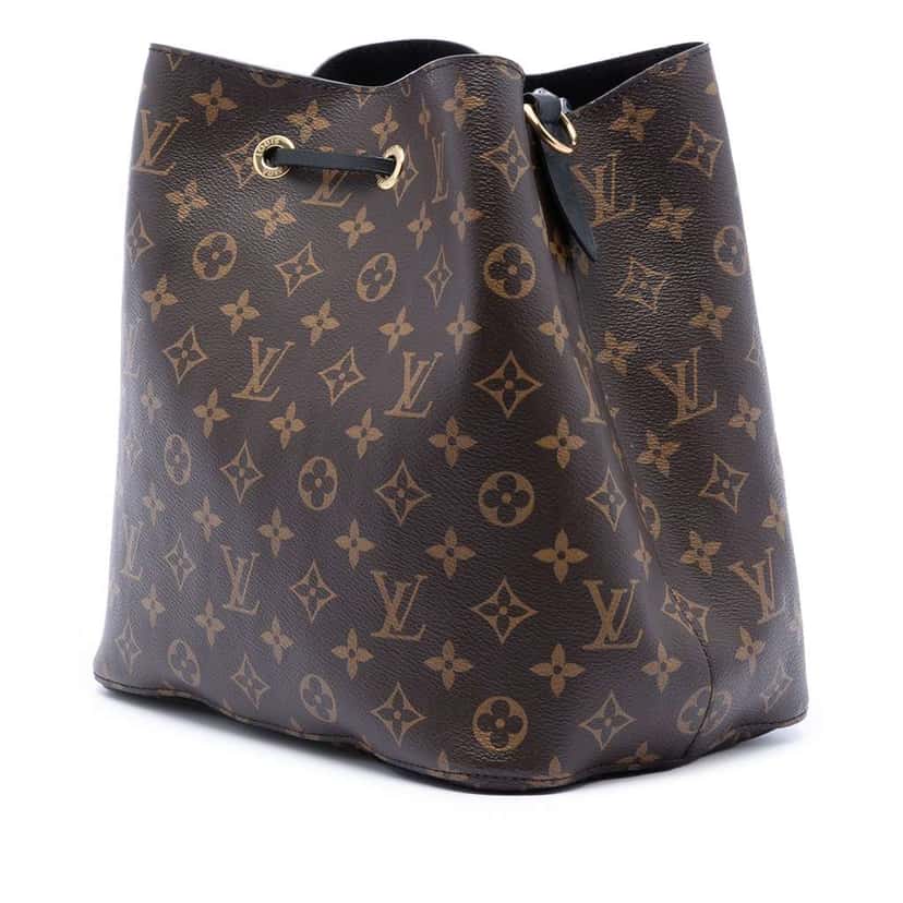 Louis Vuitton Monogram Neonoe MM Brown Good condition - Back View