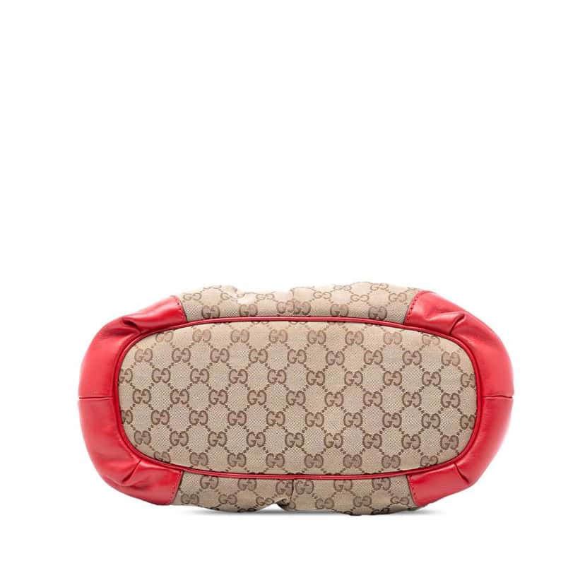 Gucci Diamante Canvas Sukey Satchel Brown Canvas Good condition - Inside View