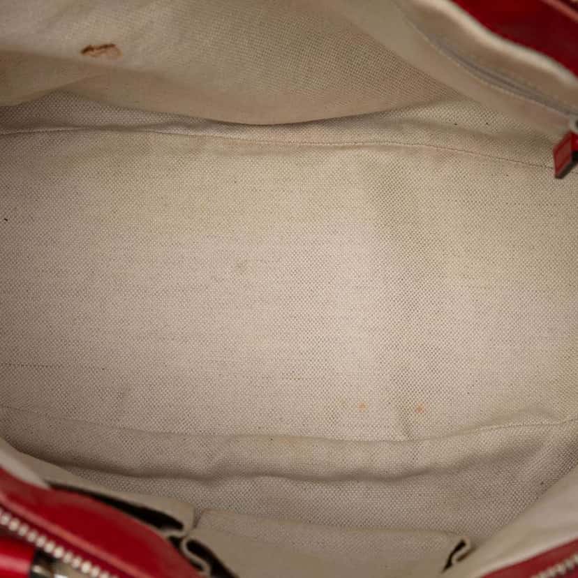 Gucci Diamante Canvas Sukey Satchel Brown Canvas Good condition - Model View