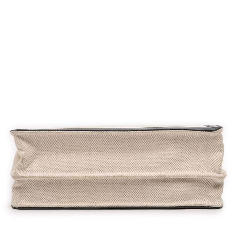Balenciaga Canvas Navy Pochette Crossbody Brown Canvas Very good condition - Inside View