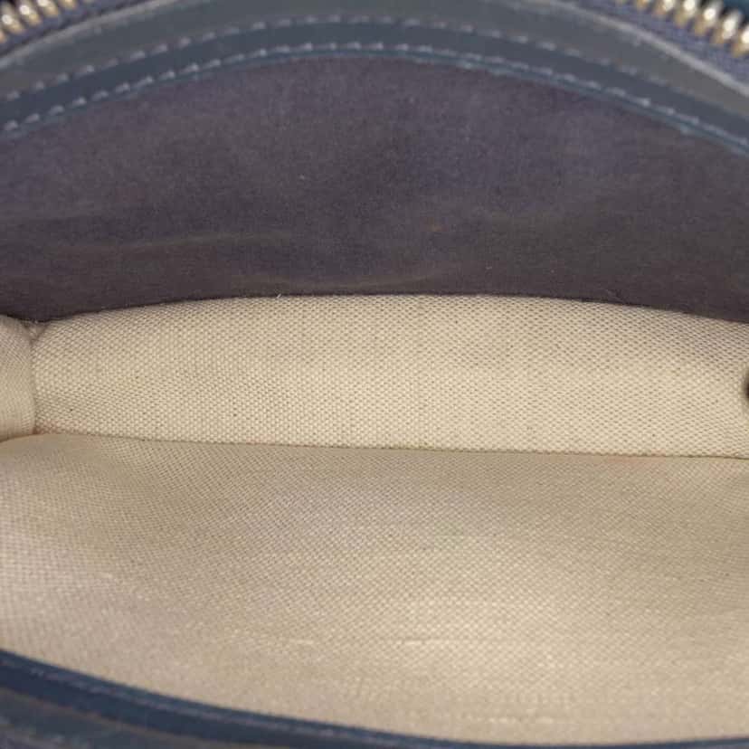 Balenciaga Canvas Navy Pochette Crossbody Brown Canvas Very good condition - Model View