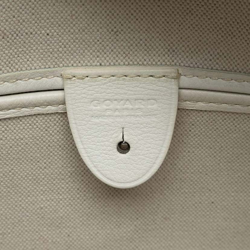 Goyard Goyardine Artois PM White Canvas Good condition - Model View