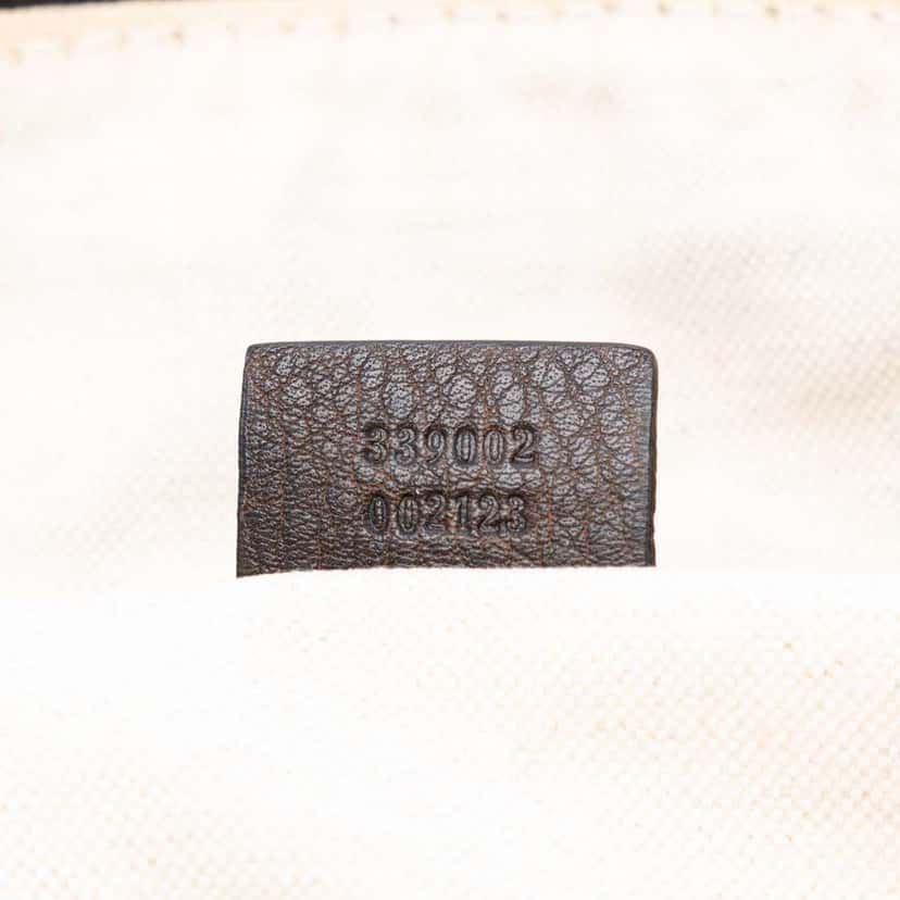 Gucci Leather Laidback Crafty Handbag Brown Leather Good condition - Box View