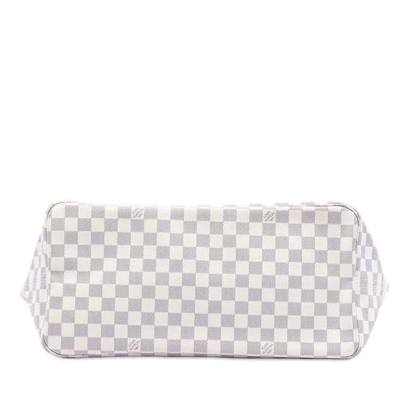 Louis Vuitton Damier Azur Neverfull GM White Good condition - Inside View
