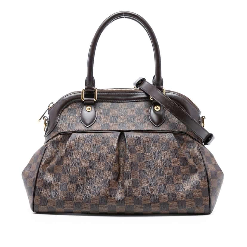 Louis Vuitton Damier Ebene Trevi PM Brown Very good condition - Front View