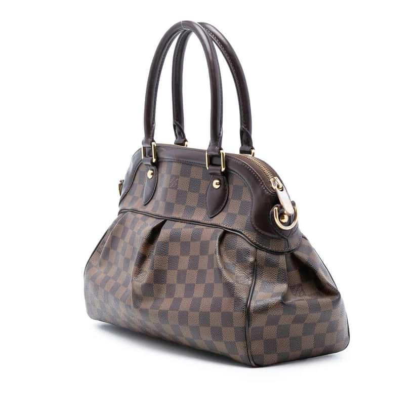 Louis Vuitton Damier Ebene Trevi PM Brown Very good condition - Back View