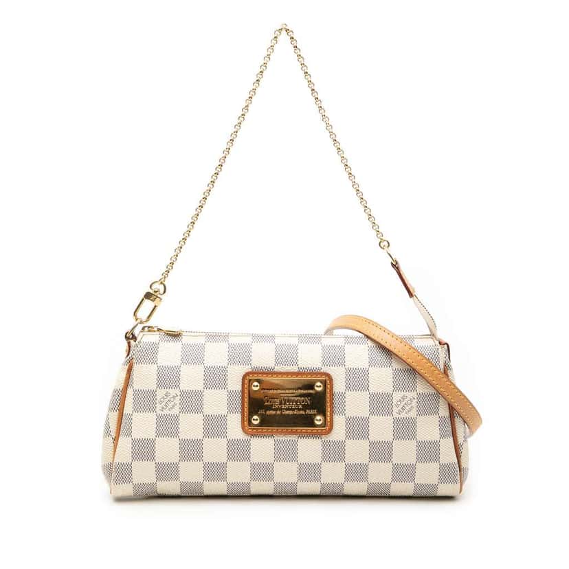Louis Vuitton Damier Azur Eva White Good condition - Front View
