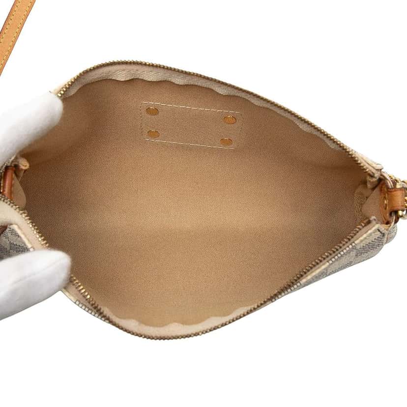 Louis Vuitton Damier Azur Eva White Good condition - Model View