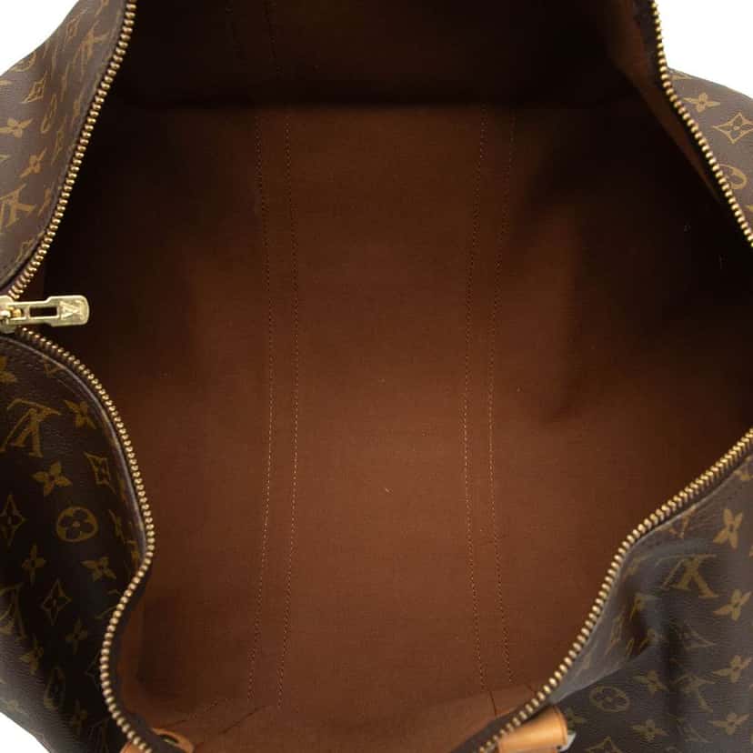 Louis Vuitton Monogram Keepall 55 Brown Good condition - Model View