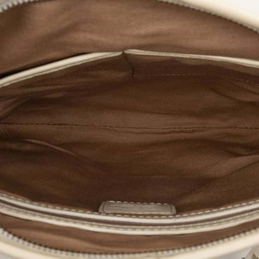 Burberry Supernova Check Coated Canvas Dryden Crossbody Brown Canvas Good condition - Model View