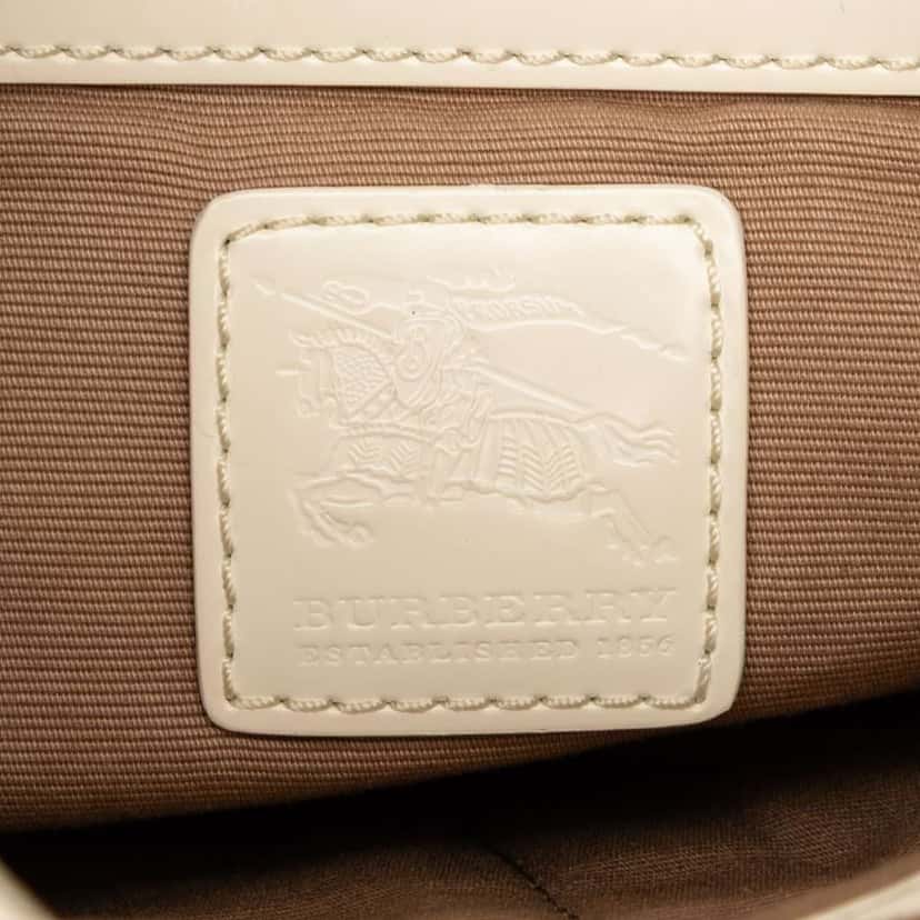 Burberry Supernova Check Coated Canvas Dryden Crossbody Brown Canvas Good condition - Box View