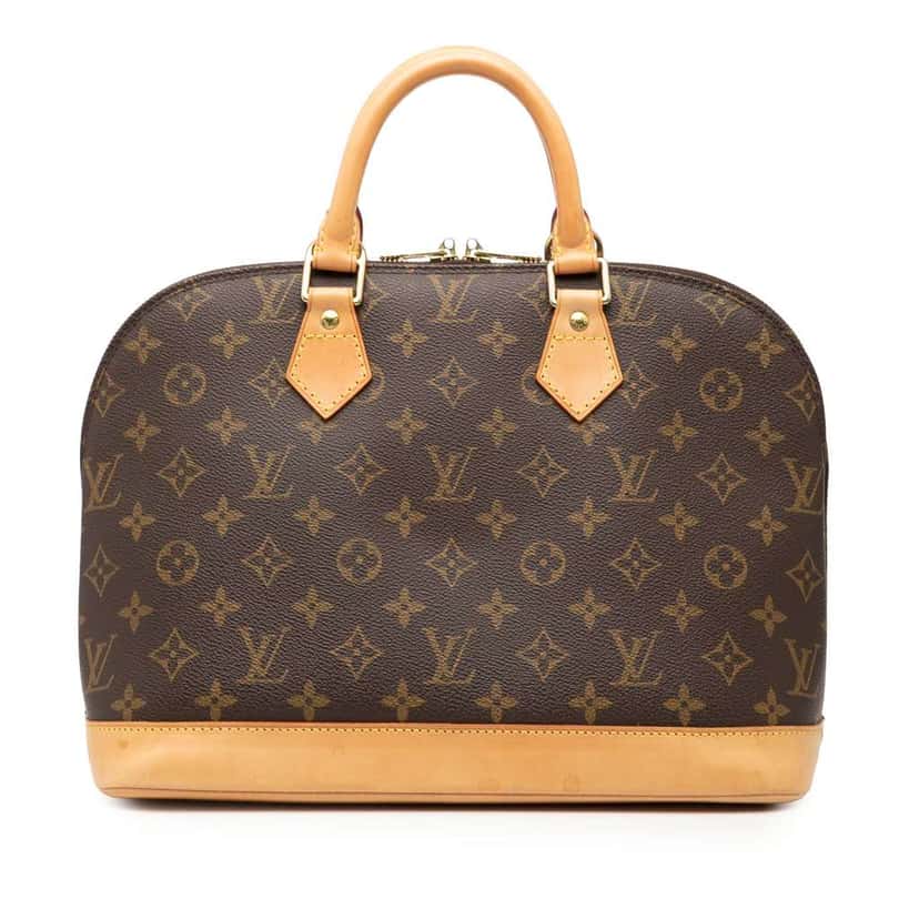Louis Vuitton Monogram Alma PM Brown Good condition - Front View