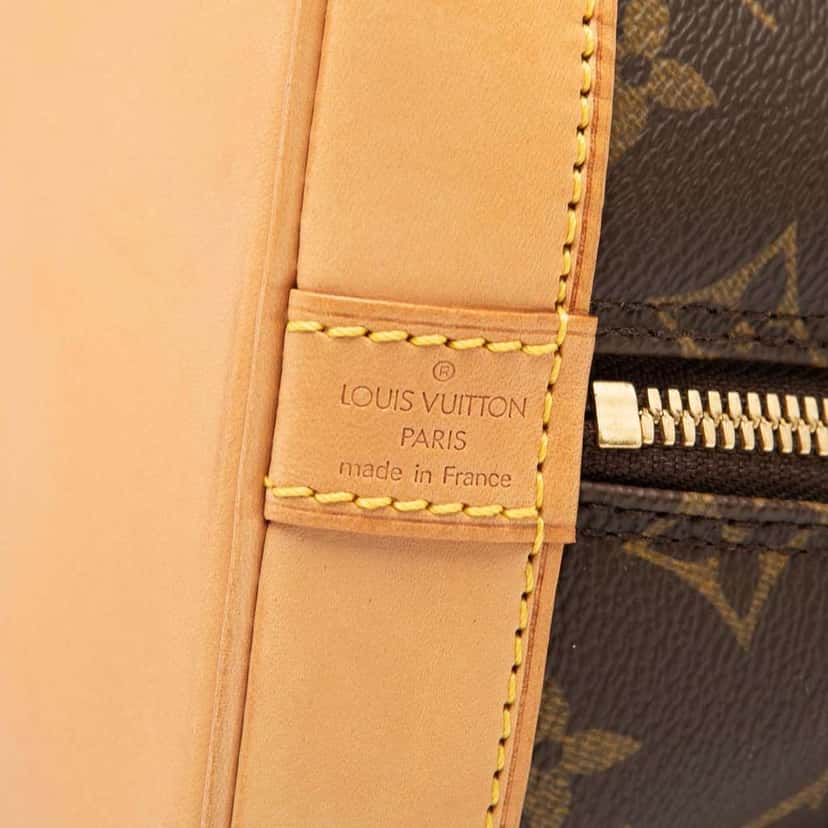 Louis Vuitton Monogram Alma PM Brown Good condition - Box View