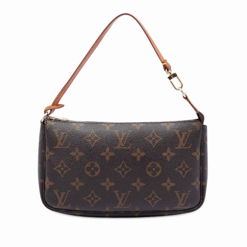 Louis Vuitton Monogram Pochette Accessoires Brown Very good condition - Front View