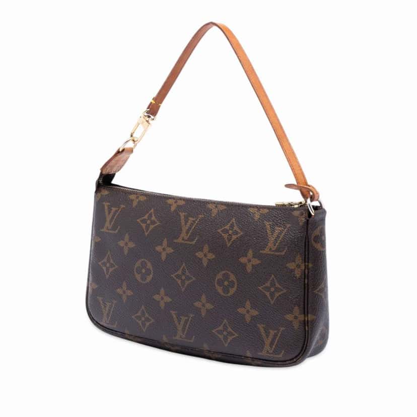 Louis Vuitton Monogram Pochette Accessoires Brown Very good condition - Back View