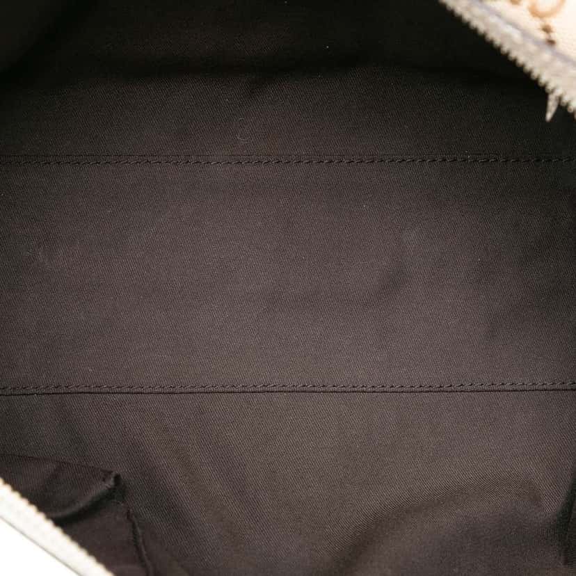 Gucci GG Canvas Charmy Boston Bag Brown Canvas Good condition - Model View