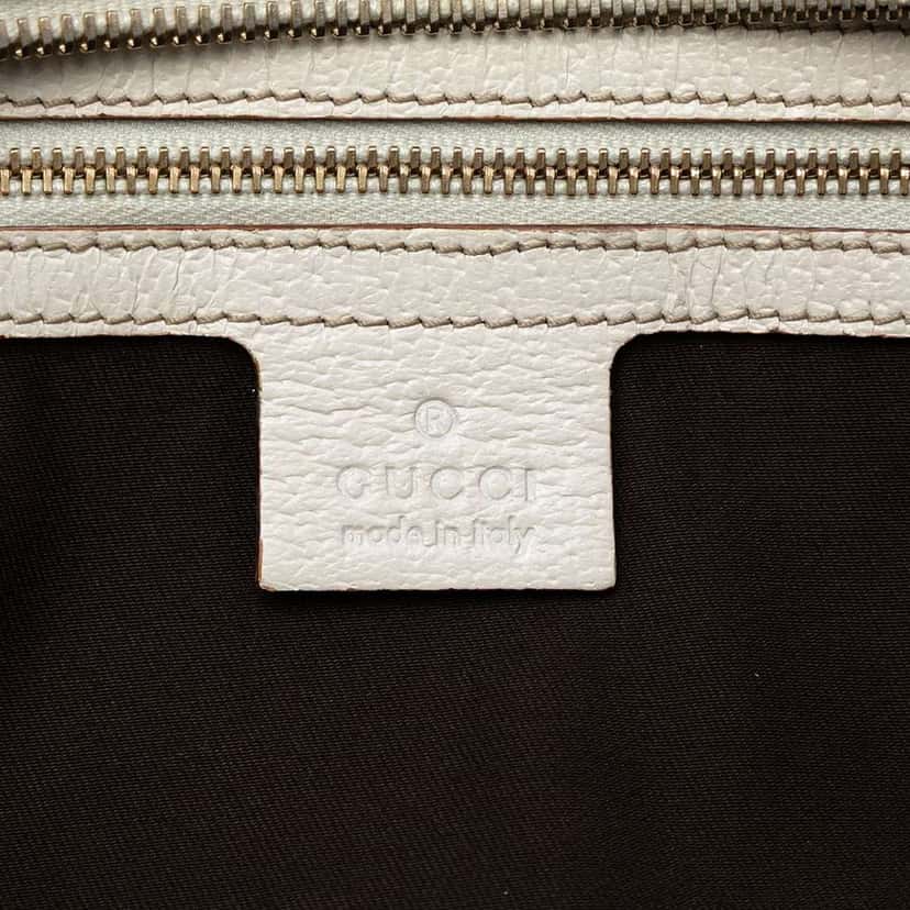 Gucci GG Canvas Charmy Boston Bag Brown Canvas Good condition - Box View