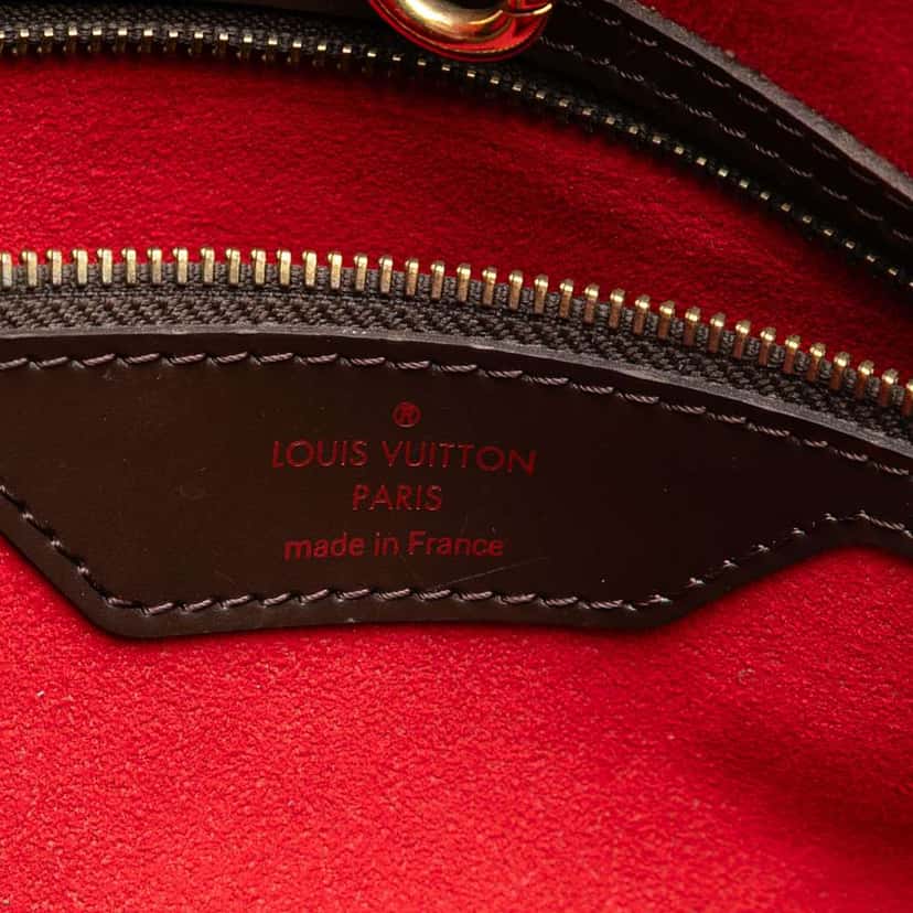 Louis Vuitton Damier Ebene Hampstead MM Brown Good condition - Box View