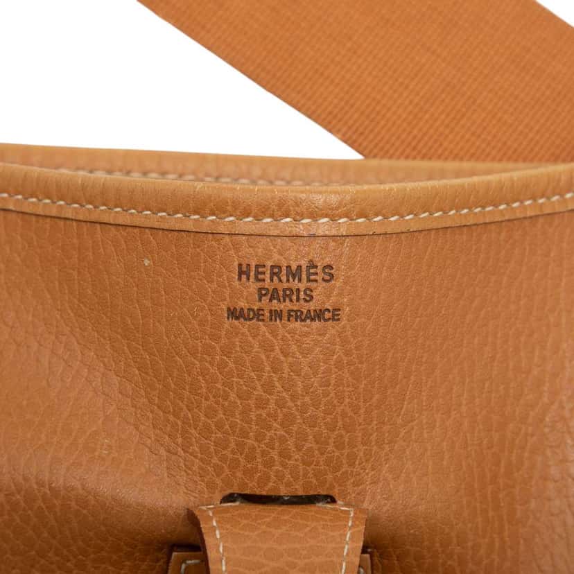 Hermès Ardennes Evelyne GM Brown Leather Very good condition - Box View