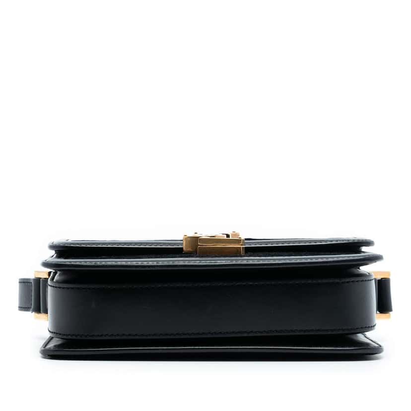 Saint Laurent Small Velvet Solferino Satchel In Box Black Velvet Very good condition - Inside View