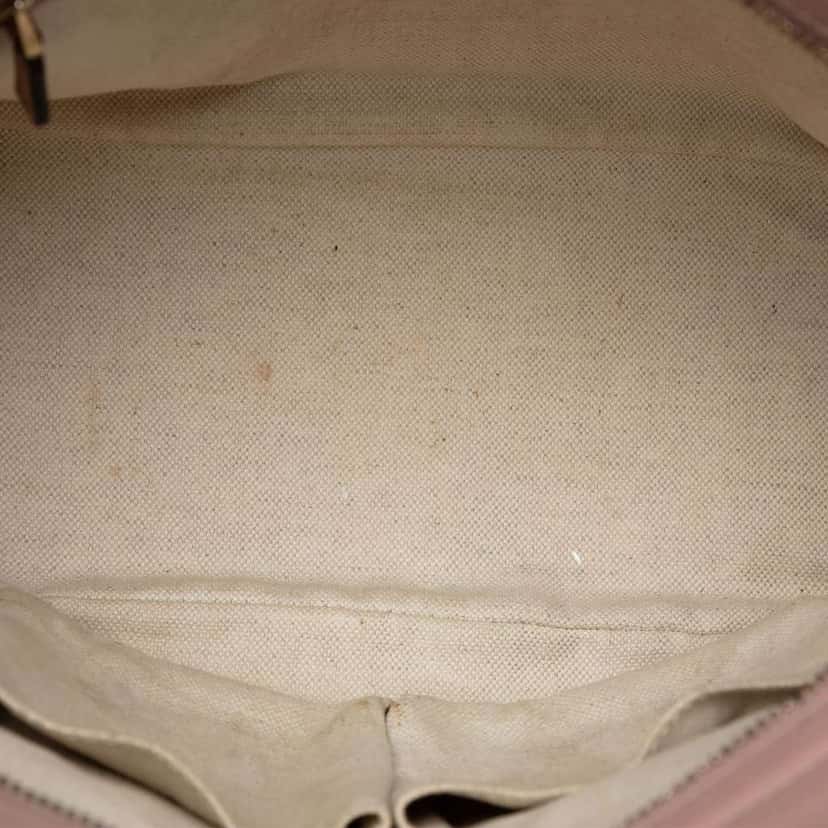 Gucci Guccissima Bree Tote Pink Leather Very good condition - Model View