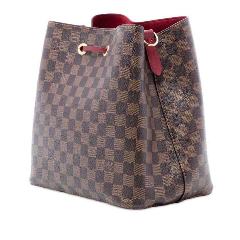 Louis Vuitton Damier Ebene Neonoe MM Brown Good condition - Back View