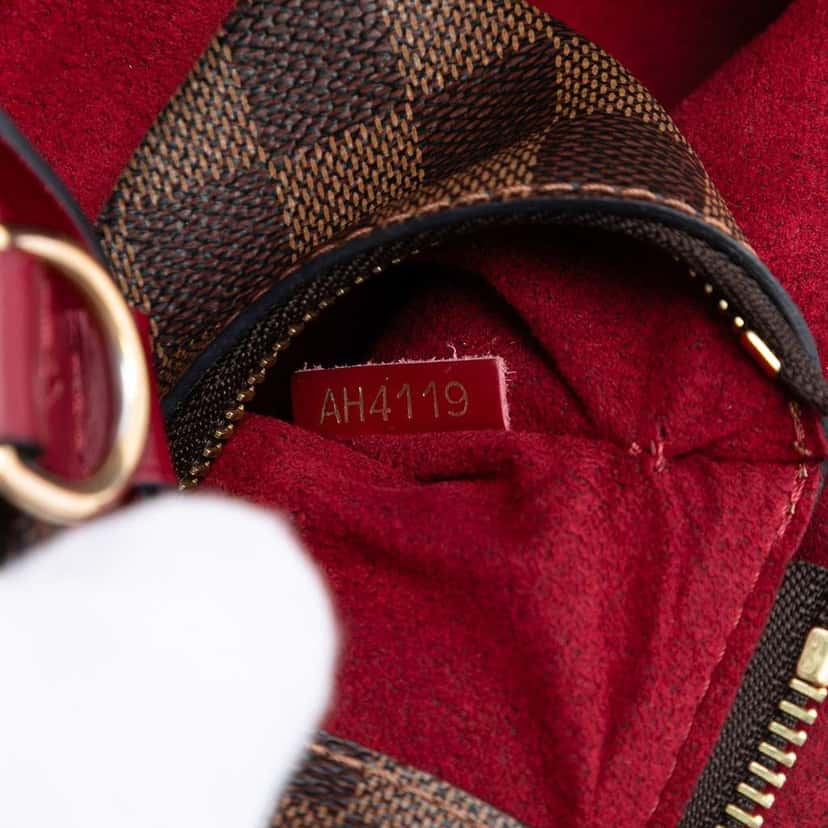 Louis Vuitton Damier Ebene Neonoe MM Brown Good condition - Box View