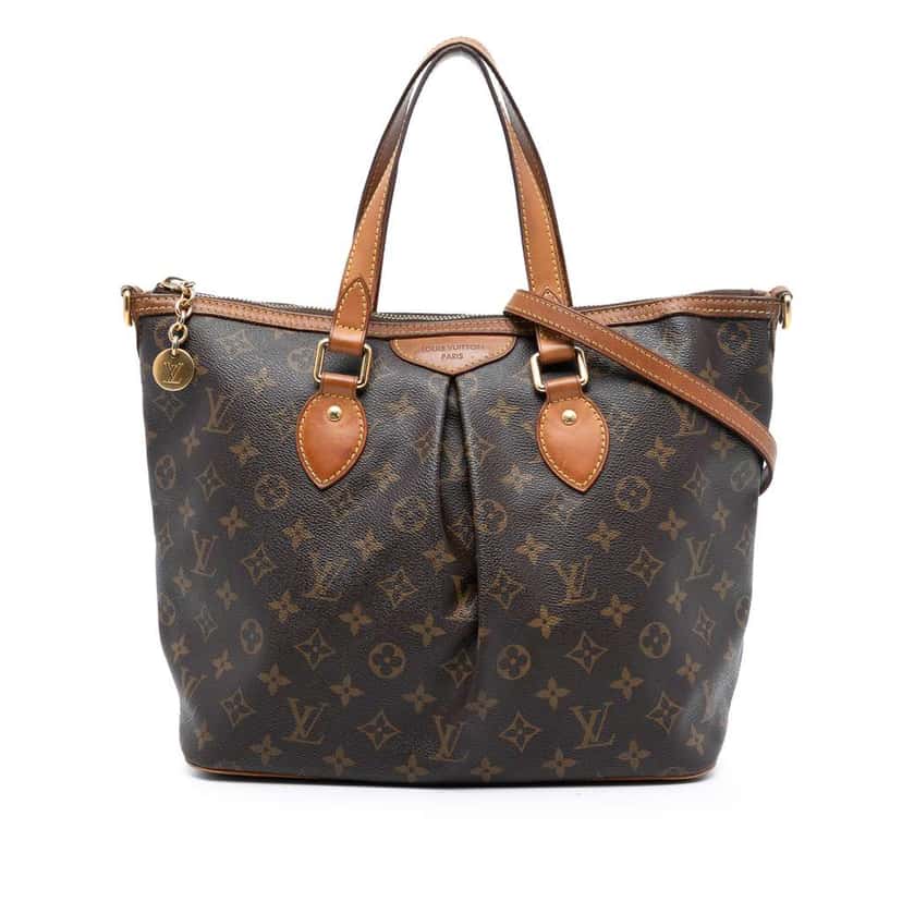 Louis Vuitton Monogram Palermo PM Brown Very good condition - Front View