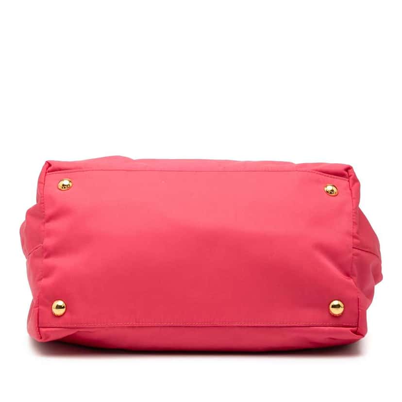 Prada Tessuto Fiocco Bow Tote Pink Very good condition - Inside View