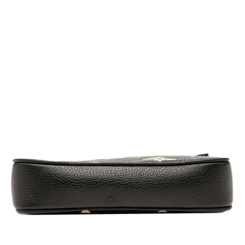 Louis Vuitton Bicolor Monogram Empreinte Mini Pochette Accessoires Black Leather Good condition - Inside View