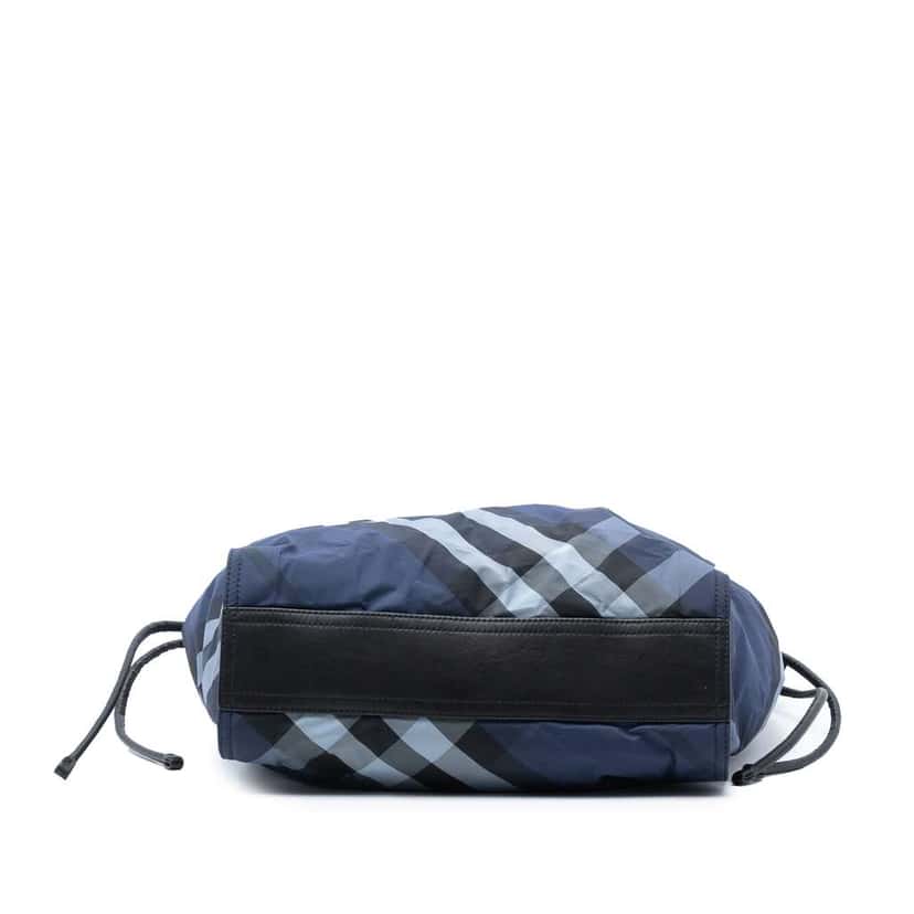 Burberry Supernova Check Nylon Buckleigh Tote Blue Very good condition - Inside View