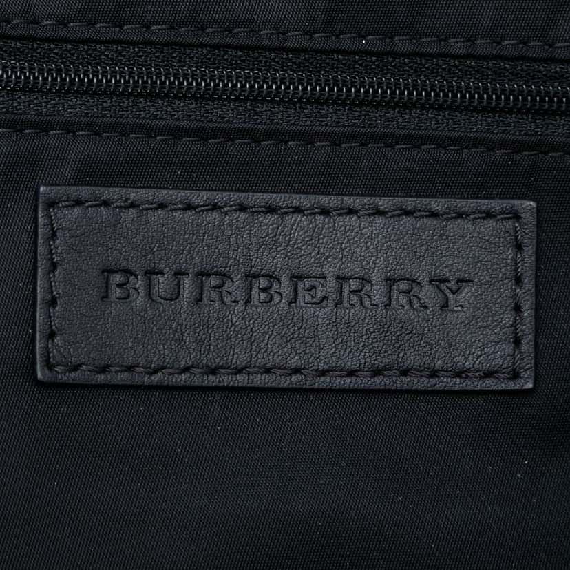 Burberry Supernova Check Nylon Buckleigh Tote Blue Very good condition - Box View