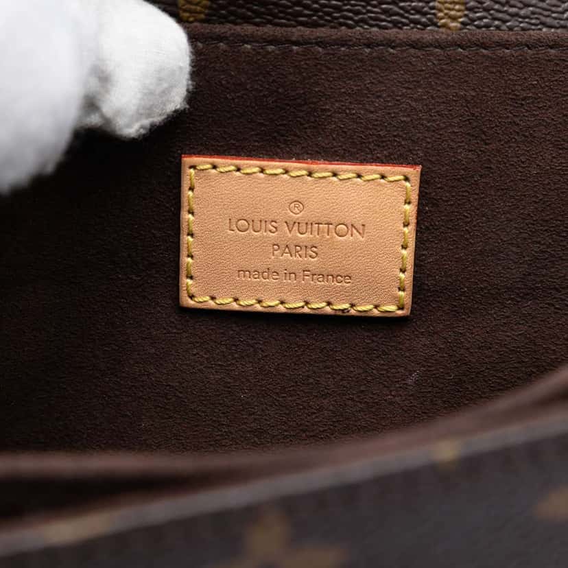 Louis Vuitton Monogram Pochette Metis Brown Very good condition - Box View