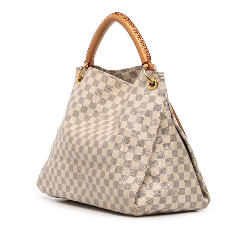 Louis Vuitton Damier Azur Artsy MM White Good condition - Back View