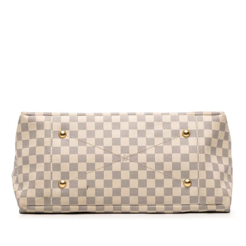 Louis Vuitton Damier Azur Artsy MM White Good condition - Inside View
