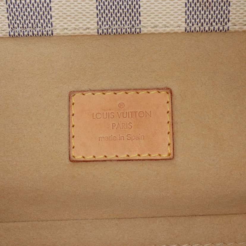 Louis Vuitton Damier Azur Artsy MM White Good condition - Box View