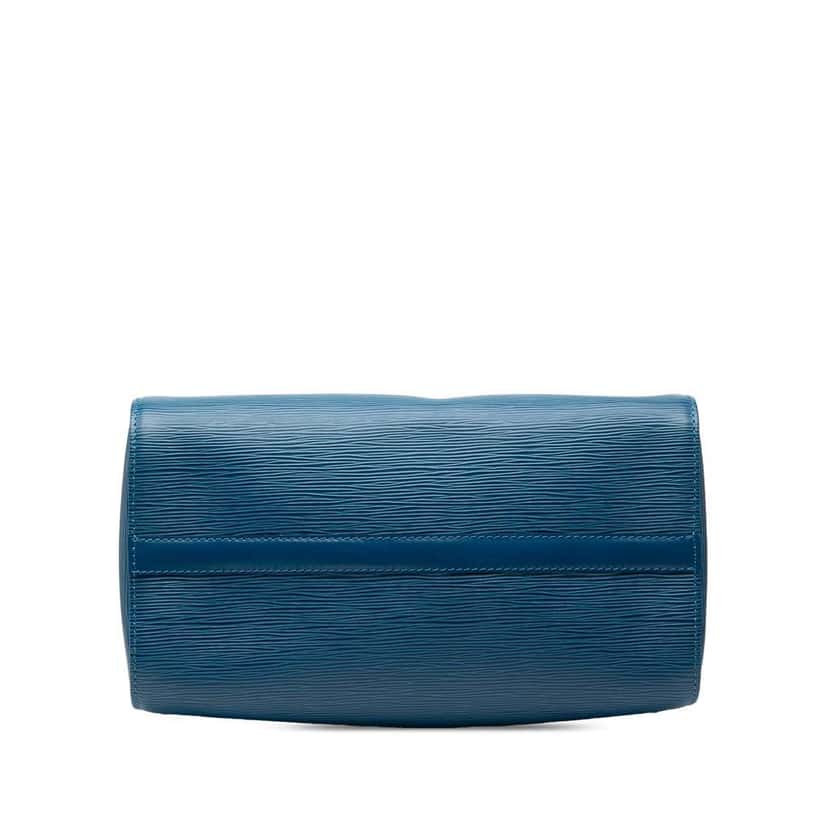 Louis Vuitton Epi Speedy 30 Blue Leather Very good condition - Inside View