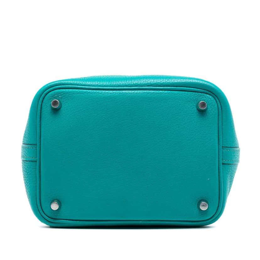 Hermès Clemence Picotin Lock 18 Blue Leather Very good condition - Inside View