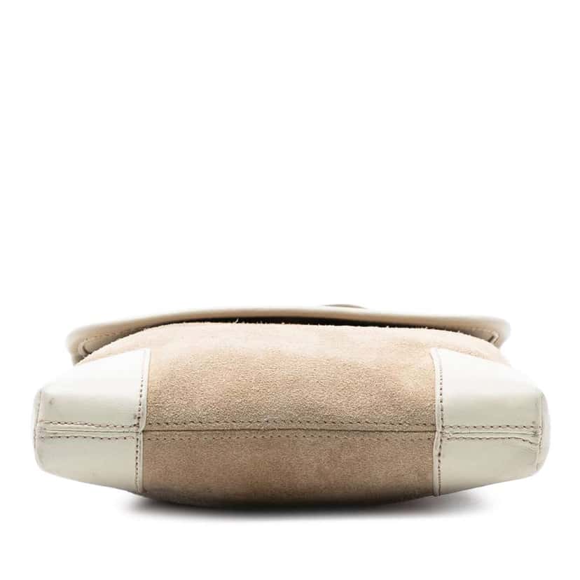 Loewe Suede Anagram Crossbody Brown Leather Very good condition - Inside View
