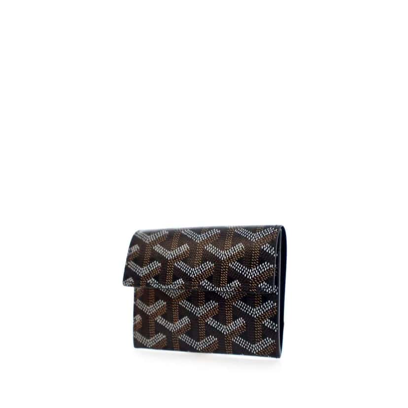 Goyard Goyardine Marigny Wallet Black Canvas Good condition - Back View