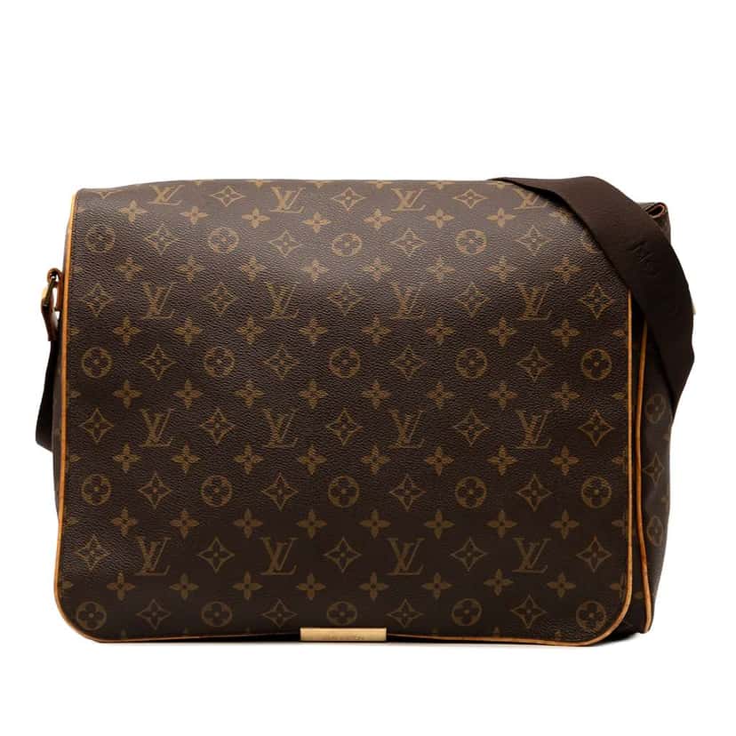 Louis Vuitton Monogram Abbesses Brown Very good condition - Front View