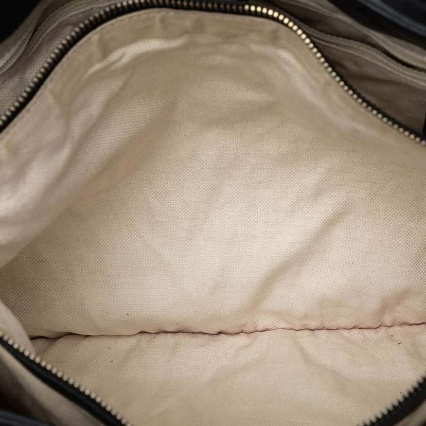 Gucci GG Canvas Sukey Tote Black Canvas Good condition - Model View