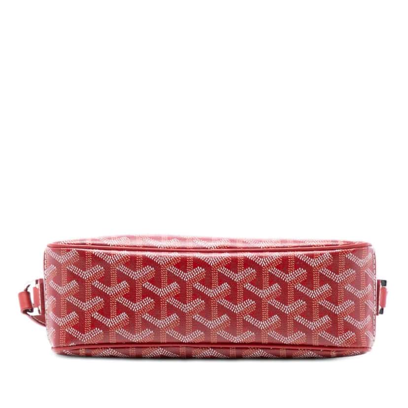 Goyard Goyardine Sac Cap Vert Red Canvas Very good condition - Inside View